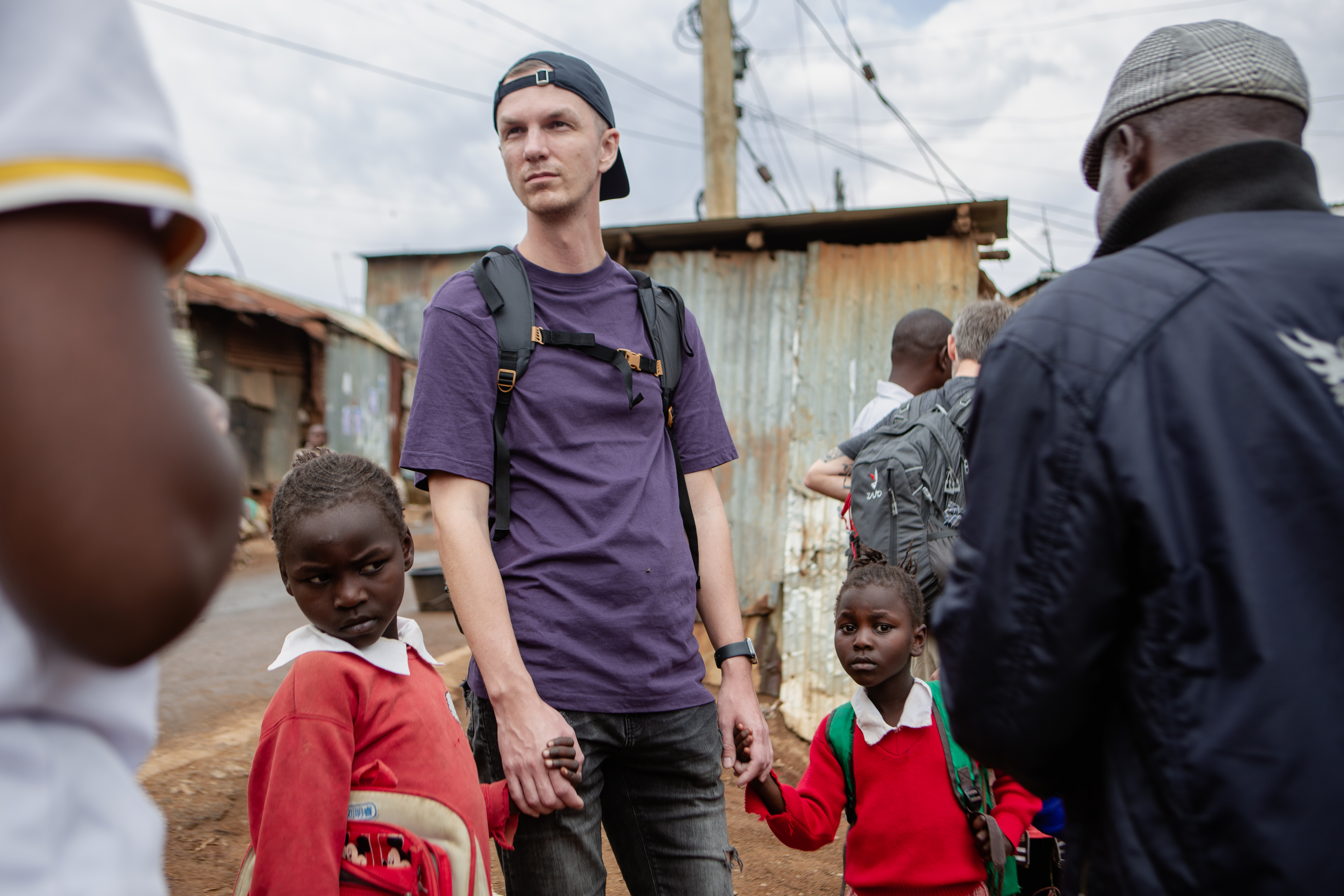 They visited Kenya in the autumn, now they are organising an exhibition with a collection for Maasai pupils