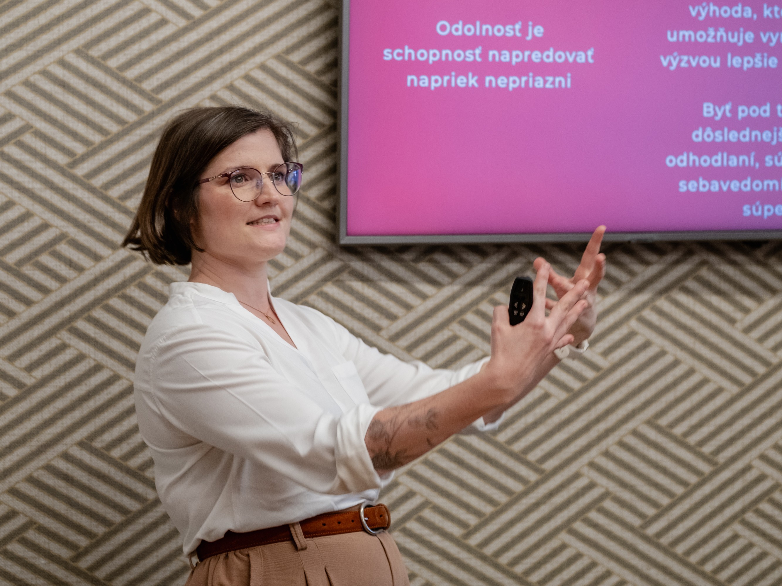 Workshop „Budovanie mentálnej sily“ pomohol doktorandkám a doktorandom rozvíjať odolnosť