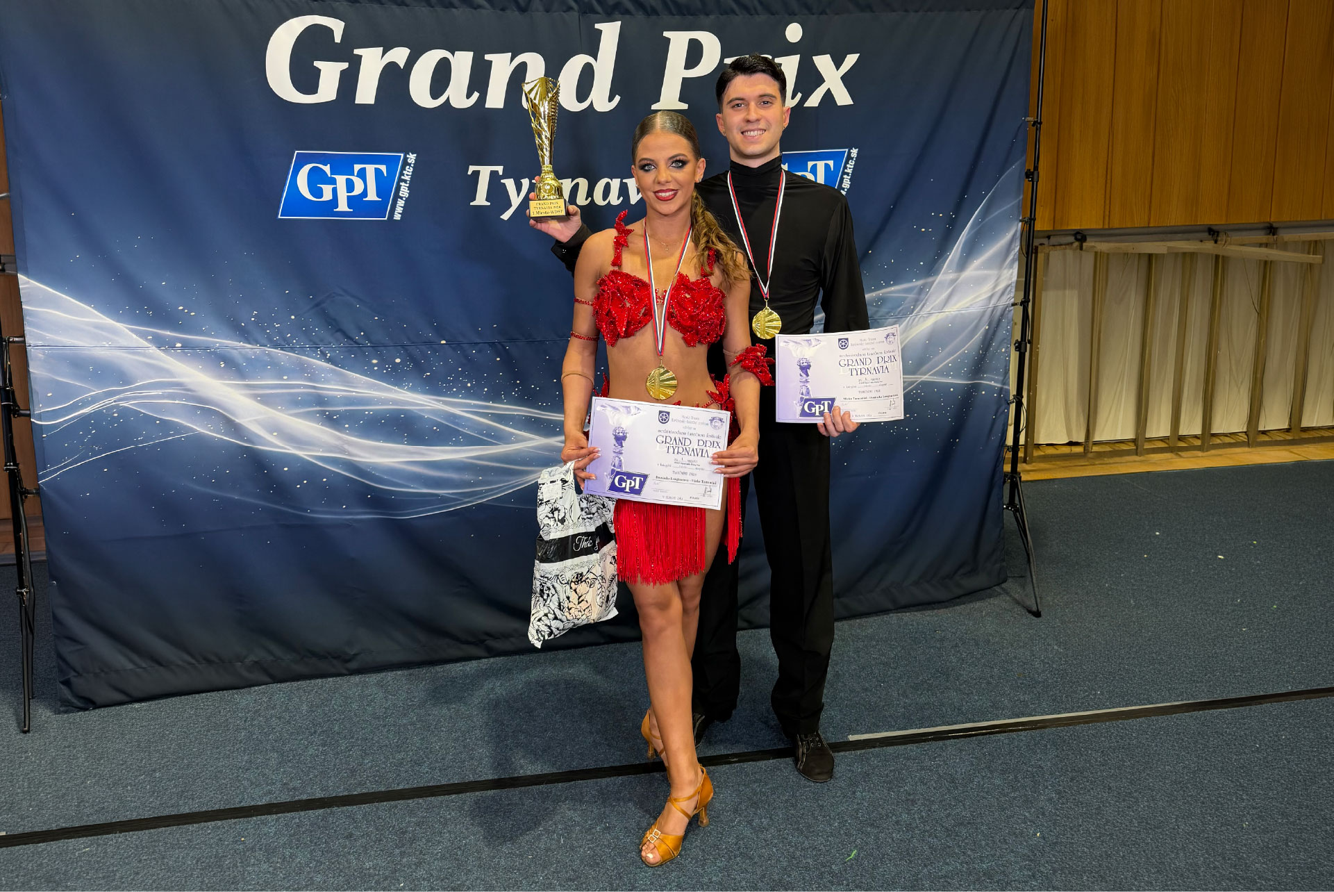Naša študentka Dominika Lenghartová dosiahla významný športový úspech v tanci