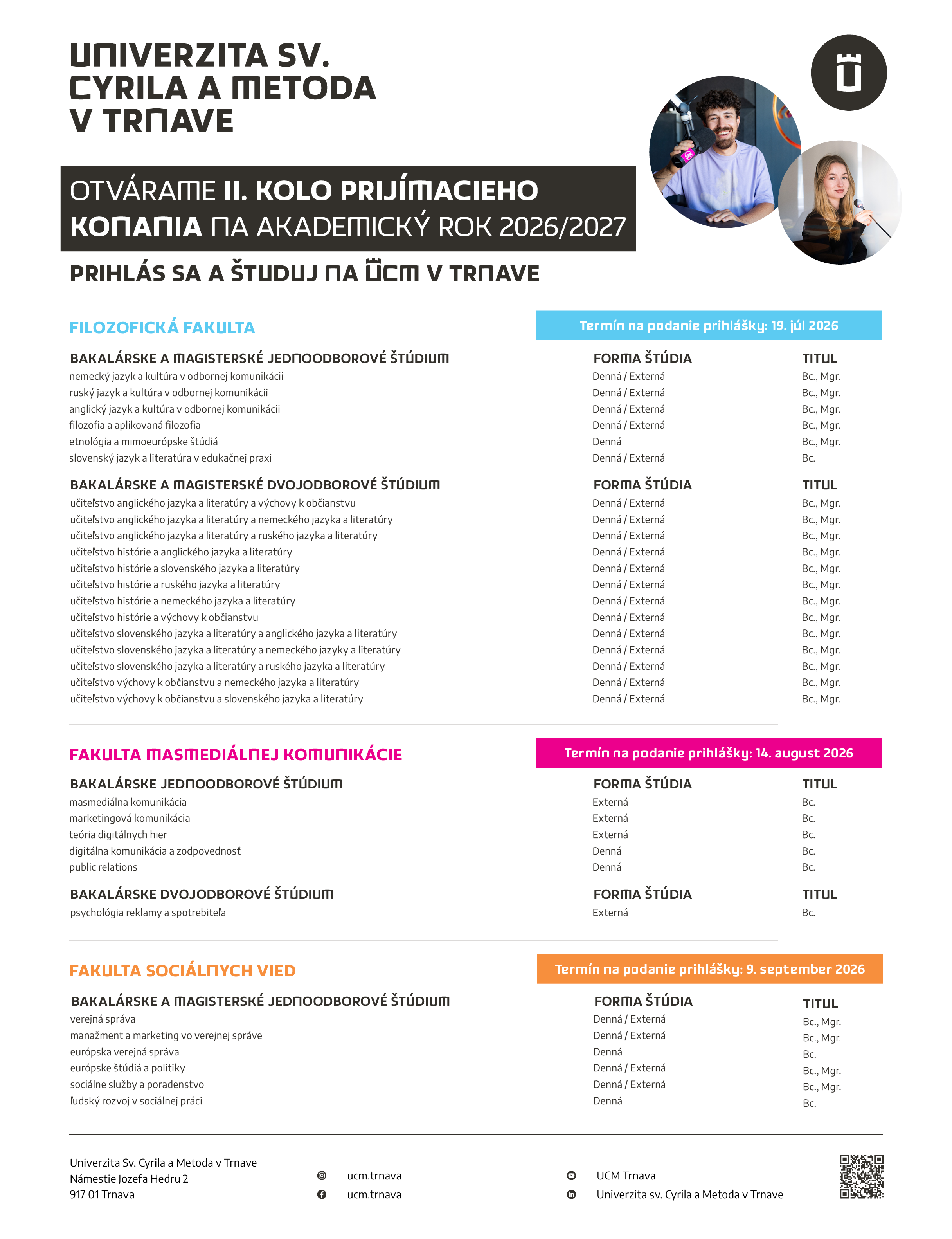 ii kolo prijimacieho konania web do clanku | WebJET CMS